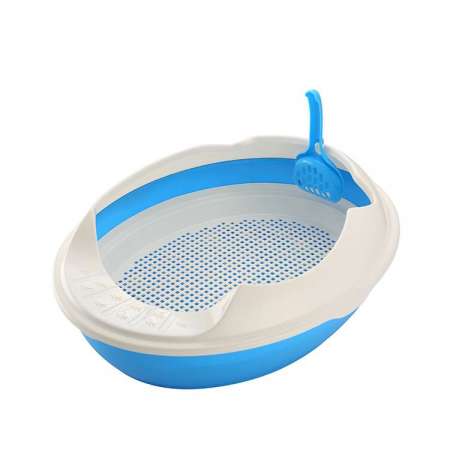 eco friendly wholesale easy clean cat litter basin with mesh